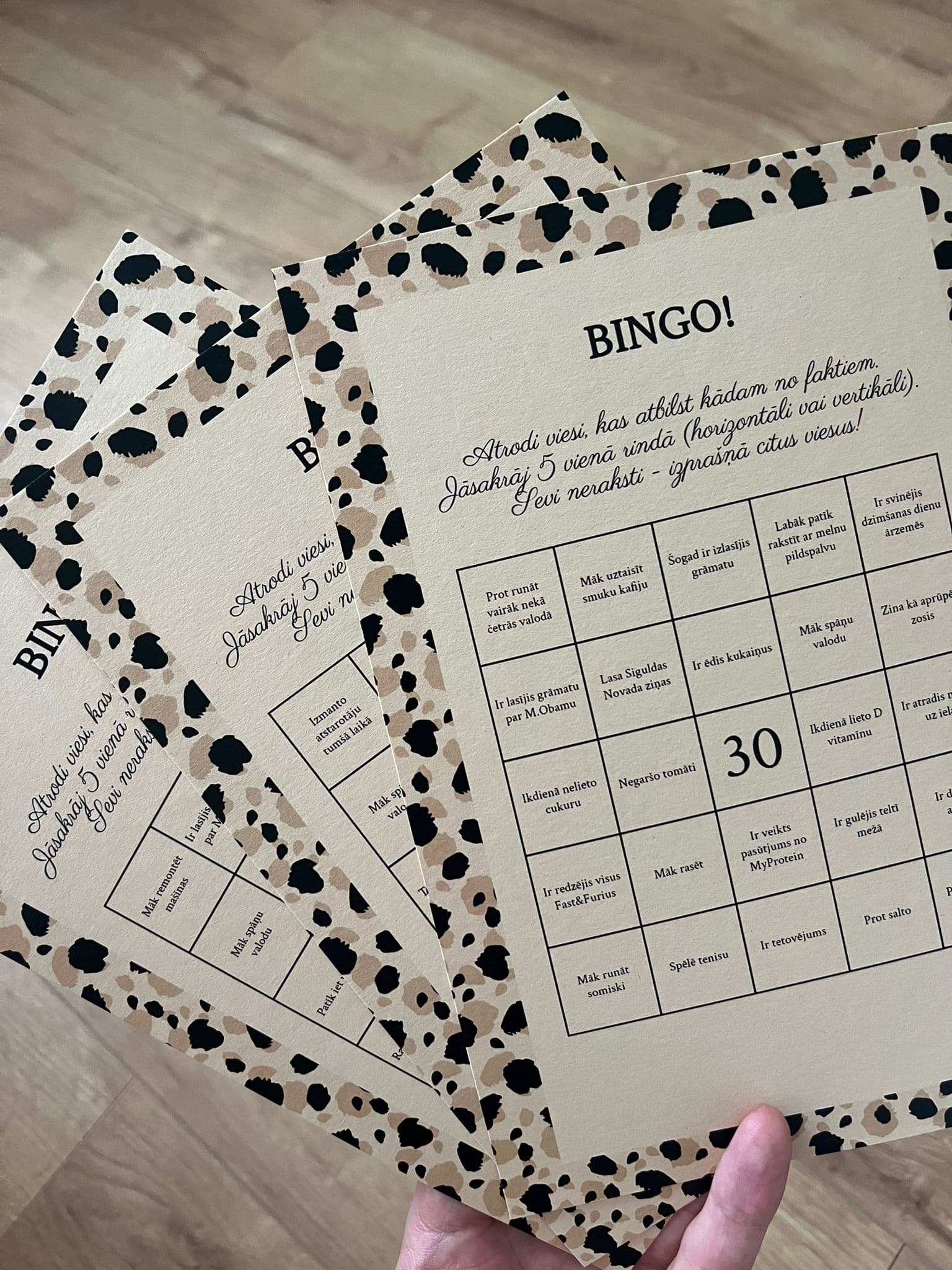 Bingo Game created by Signe K.